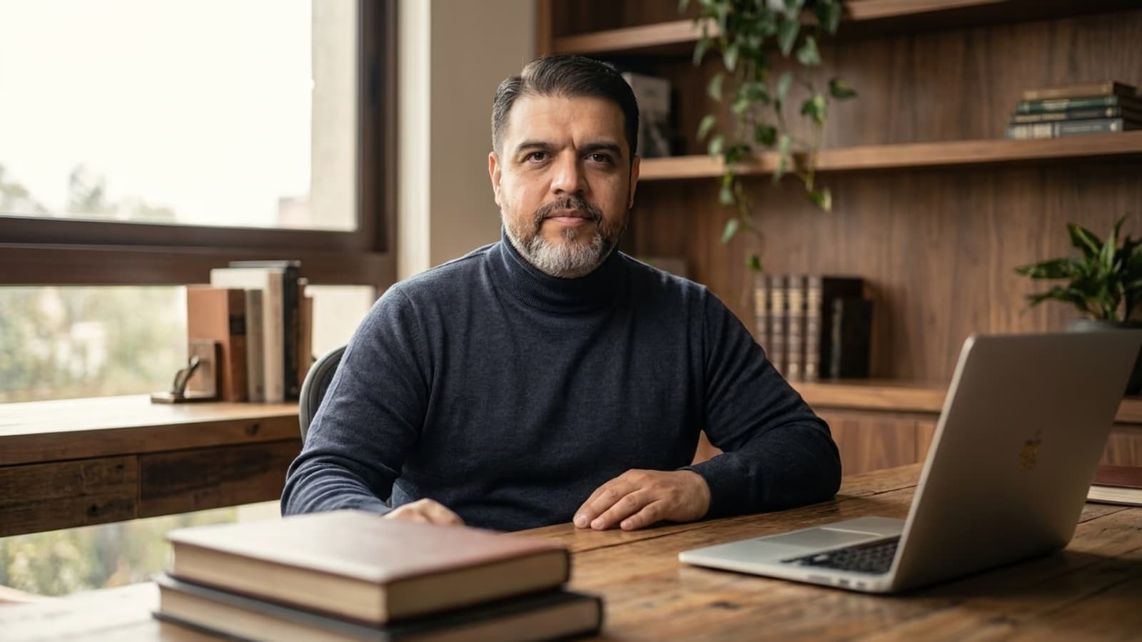 Manuel at work